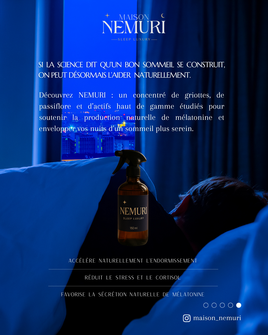 La Brume NEMURI - Rituel du soir